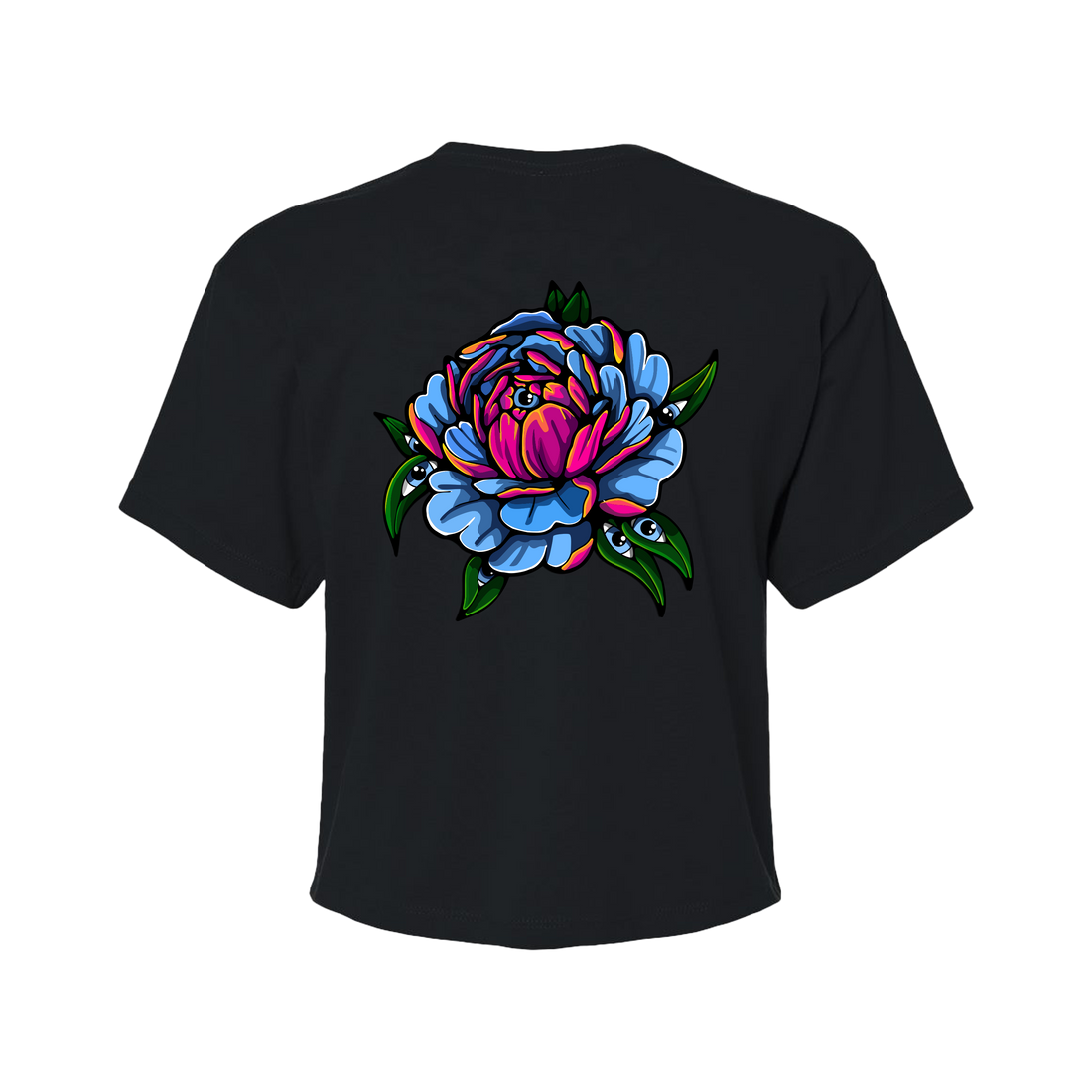 Keigla - Flower Eye Crop Tee (PRE-ORDER)